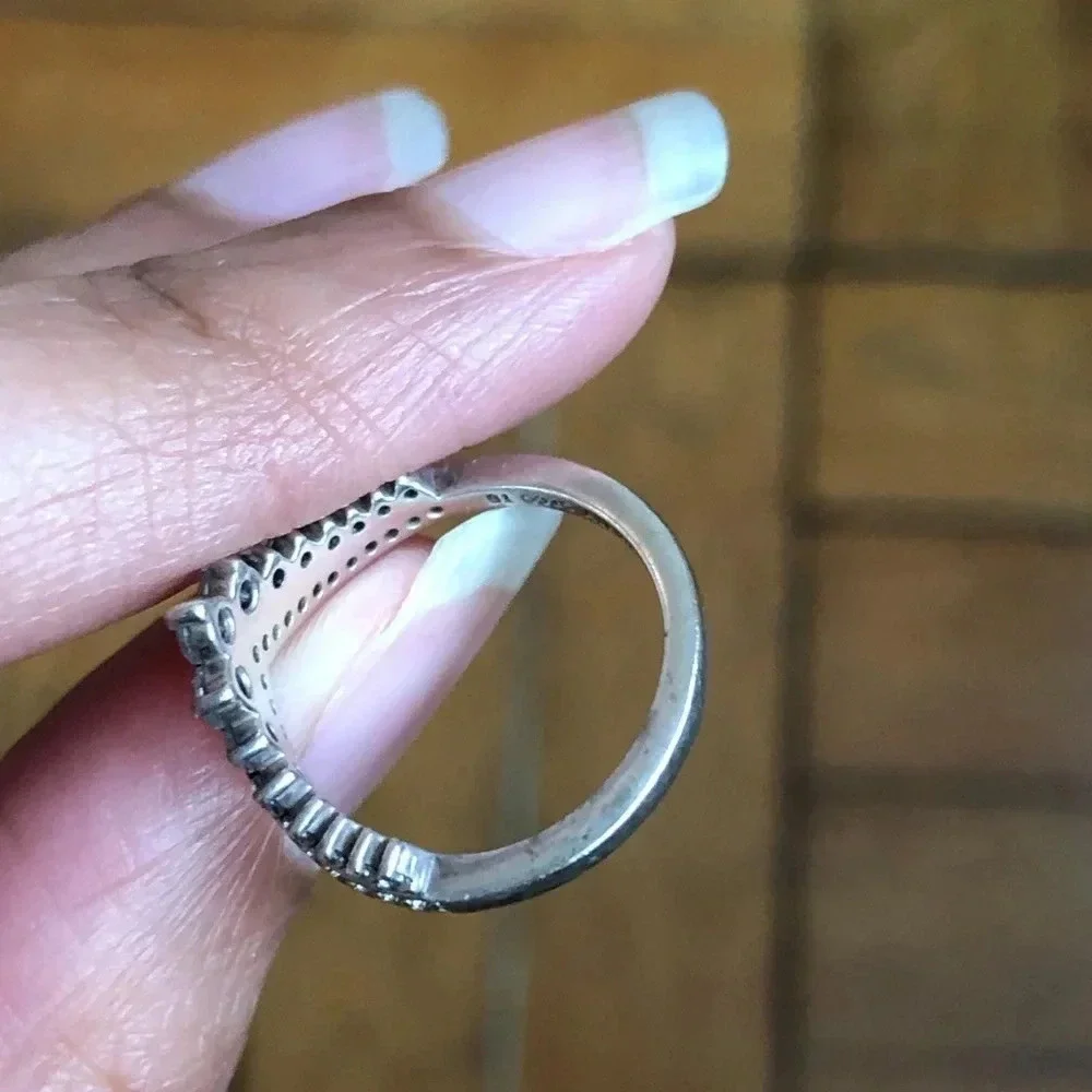 Pandora sterling silver ring size 48 4.5